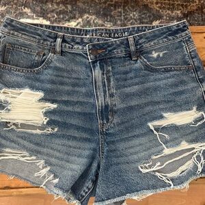 American Eagle Outfitters Women's Blue Denim Shorts